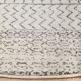 Network Rugs Grey Reetta Round Tribal Rug