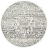 Network Rugs Vintage Look Hourig Round Tribal Rug