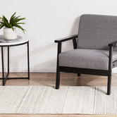 Network Rugs Grey Reetta Tribal Runner