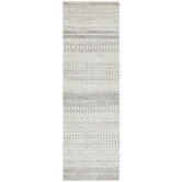 Network Rugs Grey Reetta Tribal Runner