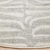 Network Rugs Silver Zebra Kamilla Round Rug