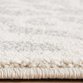 Network Rugs White & Silver Vintage Look Carmela Rug | Temple & Webster