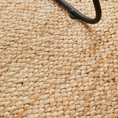Network Rugs Natural &amp; White Kyros Hand-Braided Jute Rug