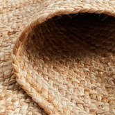 Network Rugs Natural Hand-Braided Jute Runner