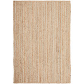 Network Rugs Natural Hand-Braided Jute Rug