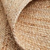 Network Rugs Natural Hand-Braided Jute Rug