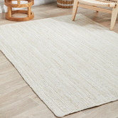 Network Rugs White Hand-Braided Jute Rug