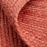 Network Rugs Terracotta Hand-Braided Jute Rug