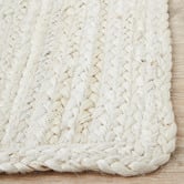 Network Rugs White Hand-Braided Jute Rug