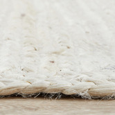 Network Rugs White Hand-Braided Jute Rug