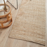 Network Rugs Natural Amyntas Hand-Braided Jute Runner
