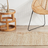 Network Rugs Natural Amyntas Hand-Braided Jute Runner