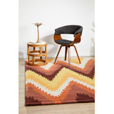 Network Rugs Isadora Chevron Ikat Rug