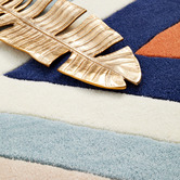 Network Rugs Stunning Chevron Multi Coloured Rug