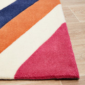 Network Rugs Stunning Chevron Multi Coloured Rug