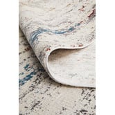 Network Rugs Cream Bamboo Silk &amp; Acrylic Rug