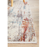 Network Rugs Cream Bamboo Silk &amp; Acrylic Rug
