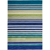 Network Rugs Abrash Blue/Green Rug