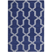 Network Rugs Neo Lattice Design Navy Rug