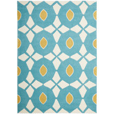 Network Rugs Nest Blue/Yellow Rug