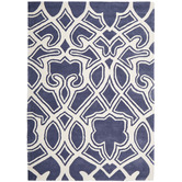 Network Rugs Gothic Tribal Design Slate Rug