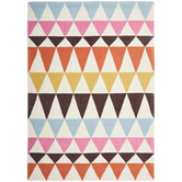 Network Rugs Edna Bunting Modern Colourful Rug