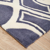 Network Rugs Gothic Tribal Design Slate Rug