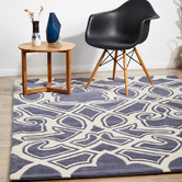 Network Rugs Gothic Tribal Design Slate Rug