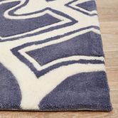Network Rugs Gothic Tribal Design Slate Rug