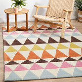 Network Rugs Edna Bunting Modern Colourful Rug