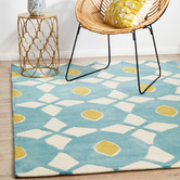 Network Rugs Nest Blue/Yellow Rug