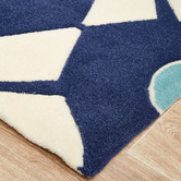 Network Rugs Nest Navy/Yellow Rug