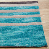 Network Rugs Abrash Stripes Blue/Grey Rug