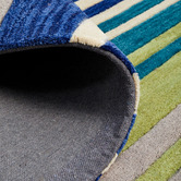 Network Rugs Abrash Blue/Green Rug