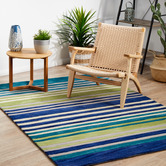 Network Rugs Abrash Blue/Green Rug