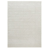 Network Rugs Cream Luxury Power-Loomed Textured Rug