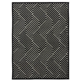 Network Rugs Black Luxury Power-Loomed Textured Rug