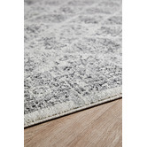 Network Rugs Cream &amp; Grey Transitional Distressed Rug