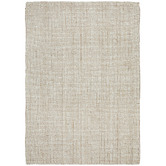 Network Rugs Natural & Cream Hand-Loomed Wool-Blend Rug | Temple & Webster