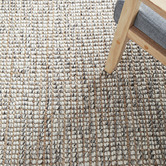 Network Rugs Natural &amp; Grey Hand-Loomed Wool-Blend Runner