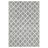 Network Rugs Grey Lucy Hand-Loomed Wool-Blend Rug