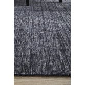 Network Rugs Denim Azure Textured Hand-Loomed Rug