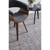Network Rugs Stone Azure Textured Hand-Loomed Rug