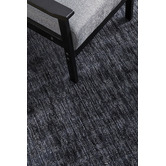 Network Rugs Denim Azure Textured Hand-Loomed Rug