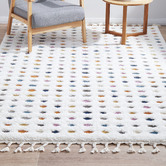 Network Rugs Soft Polka Mael Power-Loomed Shag Rug