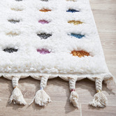 Network Rugs Soft Polka Mael Power-Loomed Shag Rug