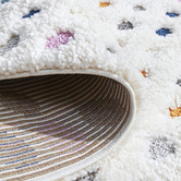 Network Rugs Soft Polka Mael Power-Loomed Shag Rug