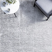 Network Rugs Silver Thrud Power-Loomed Shag Rug