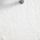 Network Rugs White Thrud Power-Loomed Shag Rug