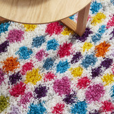 Network Rugs Vivid Polka Mael Power-Loomed Shag Rug